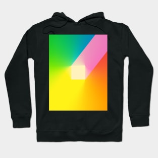 rainbow glitch Hoodie